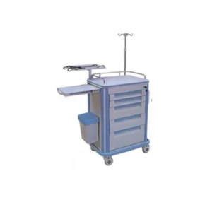 Emergency Trolley 5 Drawer ABS