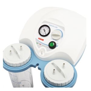 Surgical Suction Askir 30C – Mobile Unit with 2 Regular Bottles